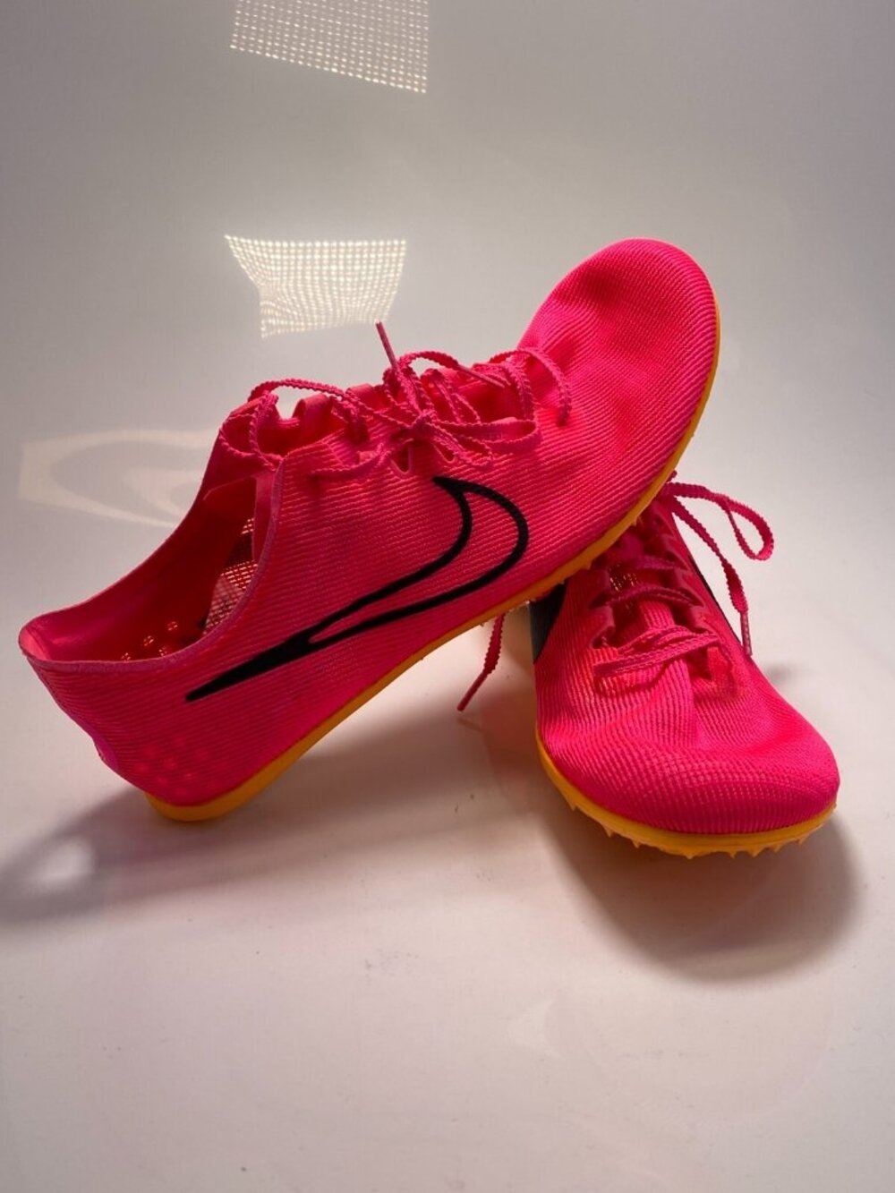 Nike Zoom Mamba 6 Hyper Pink Track & Field Distance Spikes sz 12.5